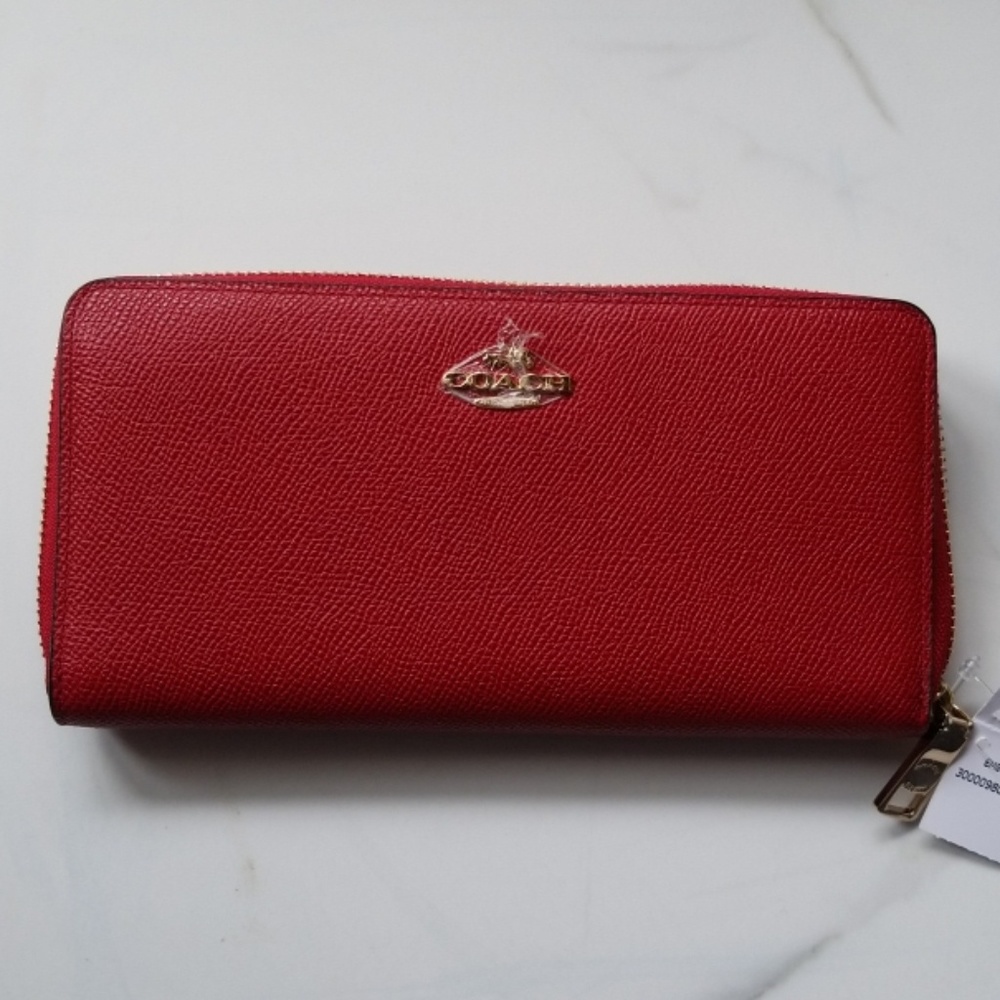 Coach Accordian Zip Wallet